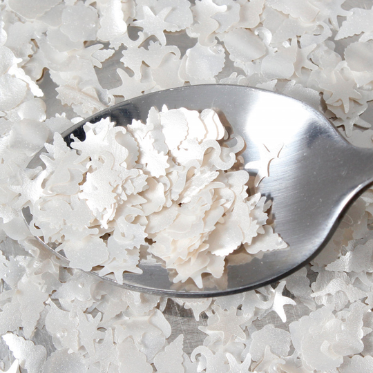 Luxury White Fantasy Ocean Glitter Sprinkles (Best Before 18 Apr 2023)