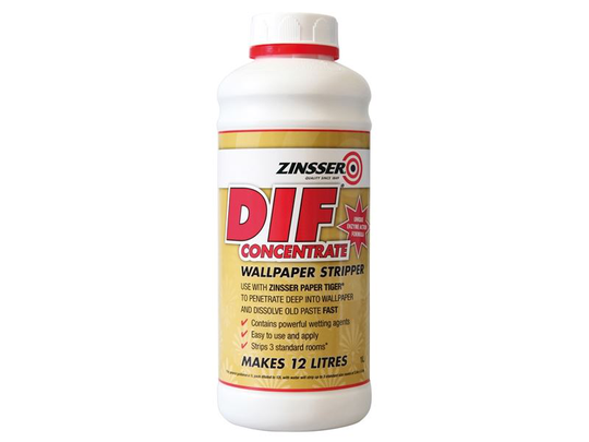 DIF� Wallpaper Stripper Concentrate 1 Litre ZINDIF1L