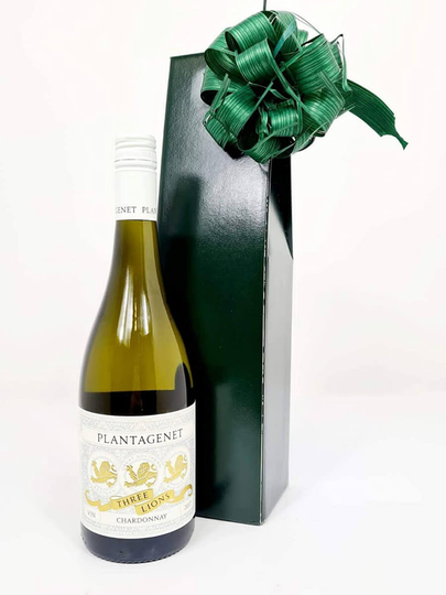 Plantagenet, Three Lions, Chardonnay, 2017 with GiftBox