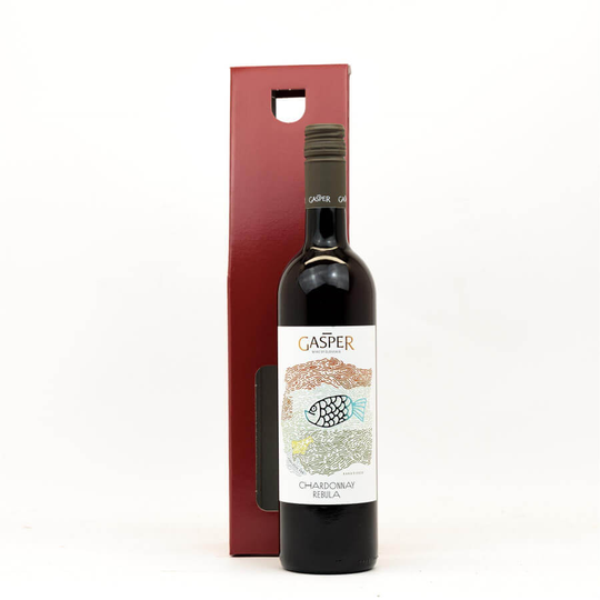 Gasper, Chardonnay, 2018 with GiftBox