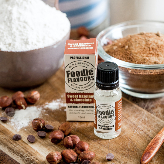 Sweet Hazelnut and Chocolate Natural Flavour 15ml