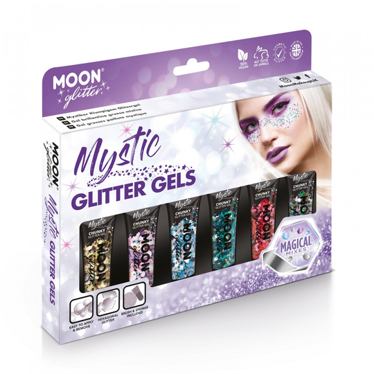 Mystic Chunky Glitter Gel Boxset