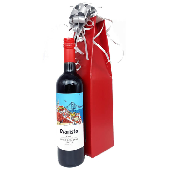 Evaristo, Vinho Tinto, Lisboa, 2019 with GiftBox