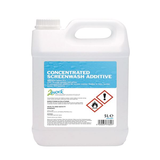 2Work Screen Wash Additive 5 Litre - 2W72467