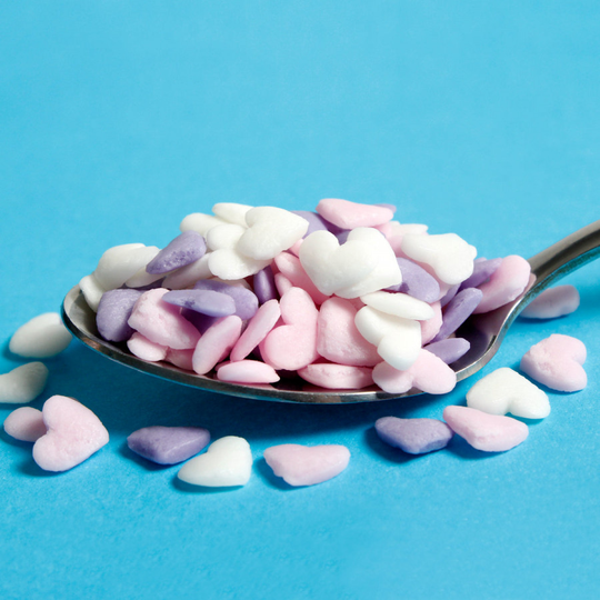 Valentines Hearts Sprinkle Mix (Best Before 30 June 2022) - 50g / 1.75 oz