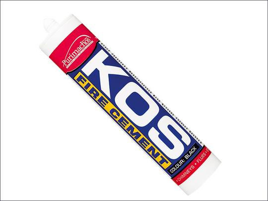 KOS Fire Cement Black Cartridge C3 300ml EVBKOSBKLC3