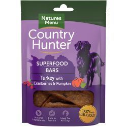 Country Hunter Superfood Bar Turkey with Cranberries & Pumpk - 100g - 604042